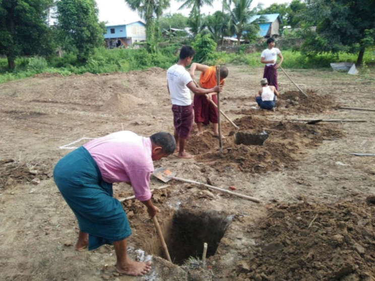 solar frame foundation 1